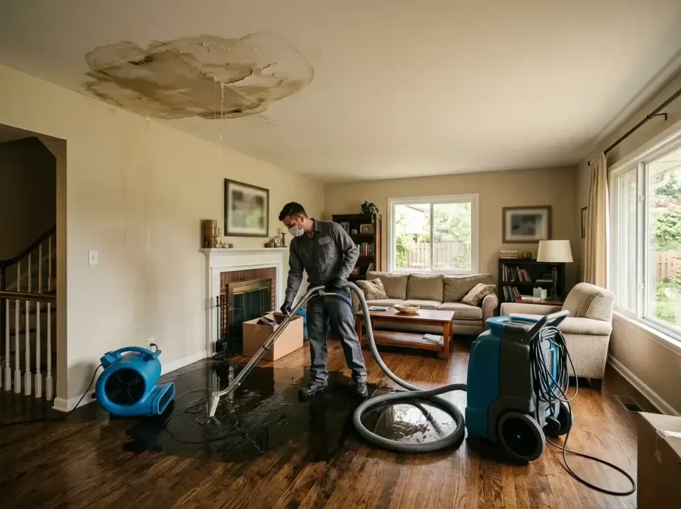 attic-pipe-burst-ceiling-drip-008 — frequently asked questions, Water Damage Restoration & Carpet Care in Iona, FL
